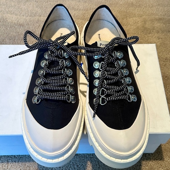 🐼Proenza Schouler City Lug Sole Sneakers  - Size 39 - Worn Once🐼 - Picture 3 of 8